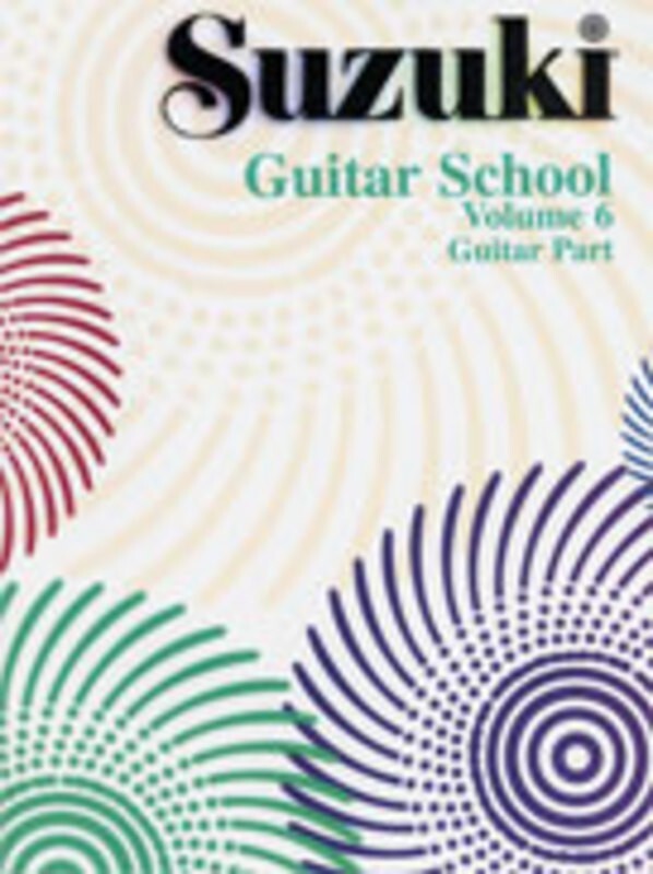 SUZUKI GUITAR SCHOOL VOL 6 GUITAR PART