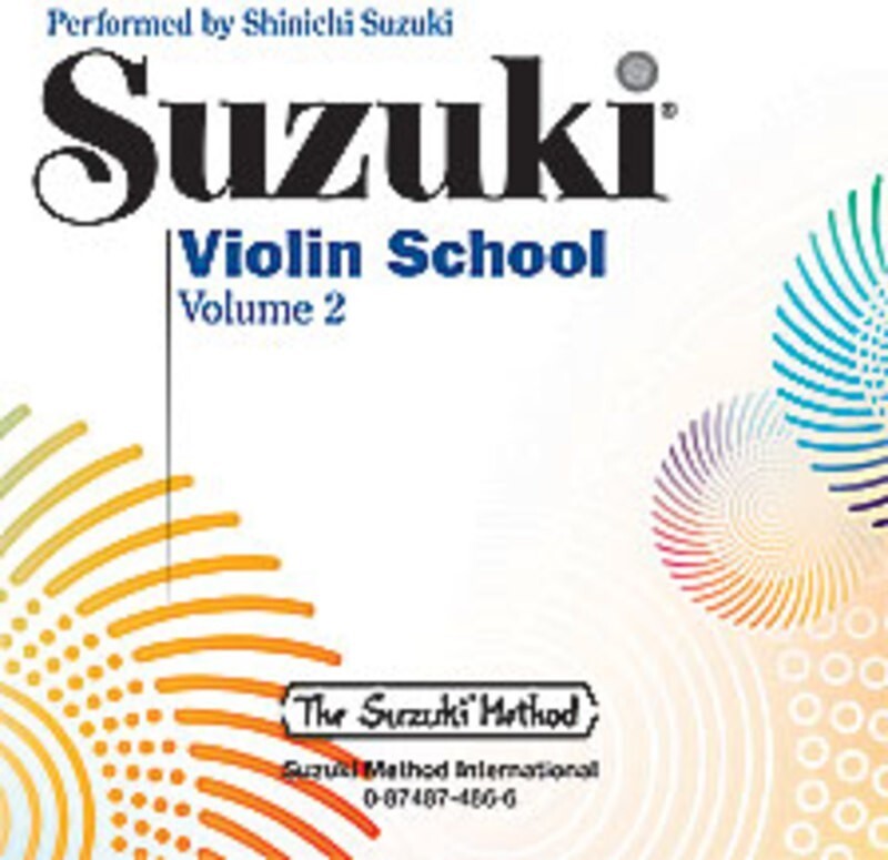 SUZUKI VIOLIN SCHOOL VOL 2 CD PERFORMED SUZUKI