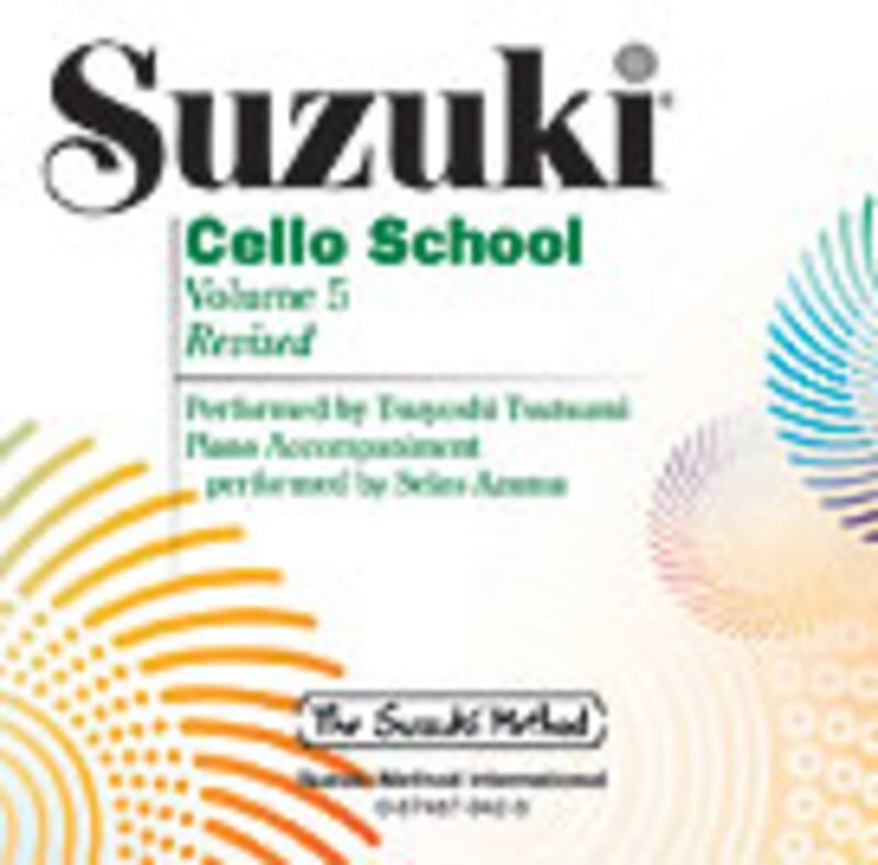 SUZUKI CELLO SCHOOL VOL 5 PERFORMANCE/ACCOMP CD