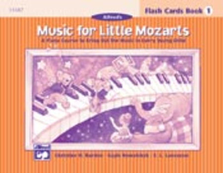 MUSIC FOR LITTLE MOZARTS FLASH CARDS LEV 1