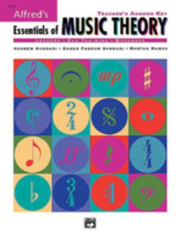 ESSENTIALS OF MUSIC THEORY TEACHERS ANSWER KEY