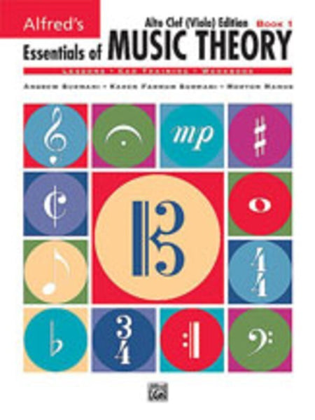 ESSENTIALS OF MUSIC THEORY BK 1 ALTO CLEF VIOLA