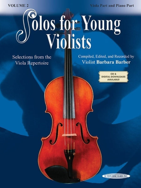 SOLOS FOR YOUNG VIOLISTS VOL 2 VIOLA/PIANO
