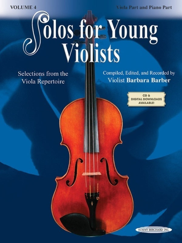 SOLOS FOR YOUNG VIOLISTS VOL 4 VIOLA/PIANO