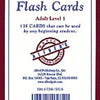 AB ADULT PIANO COURSE FLASH CARDS LEV 1