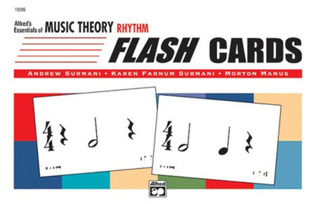 ESSENTIALS OF MUSIC THEORY FLASH CARDS RHYTHM