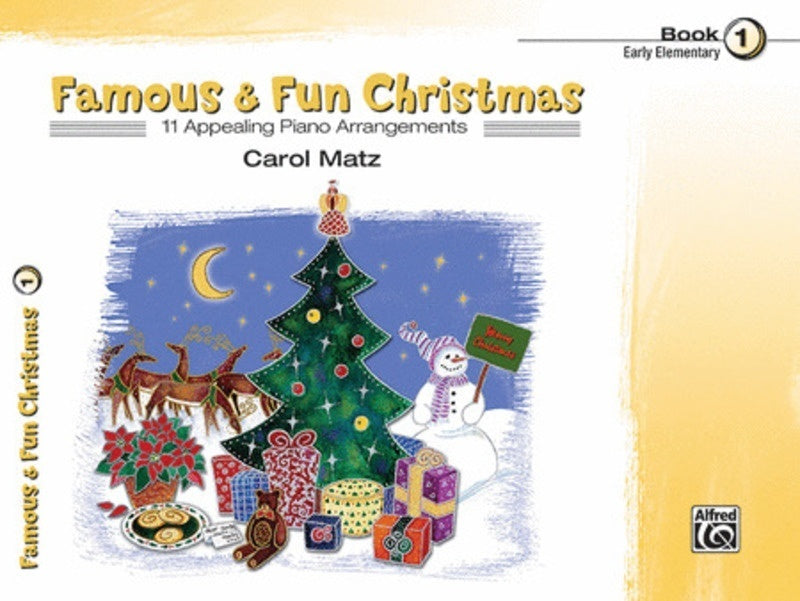 FAMOUS AND FUN CHRISTMAS BK 1