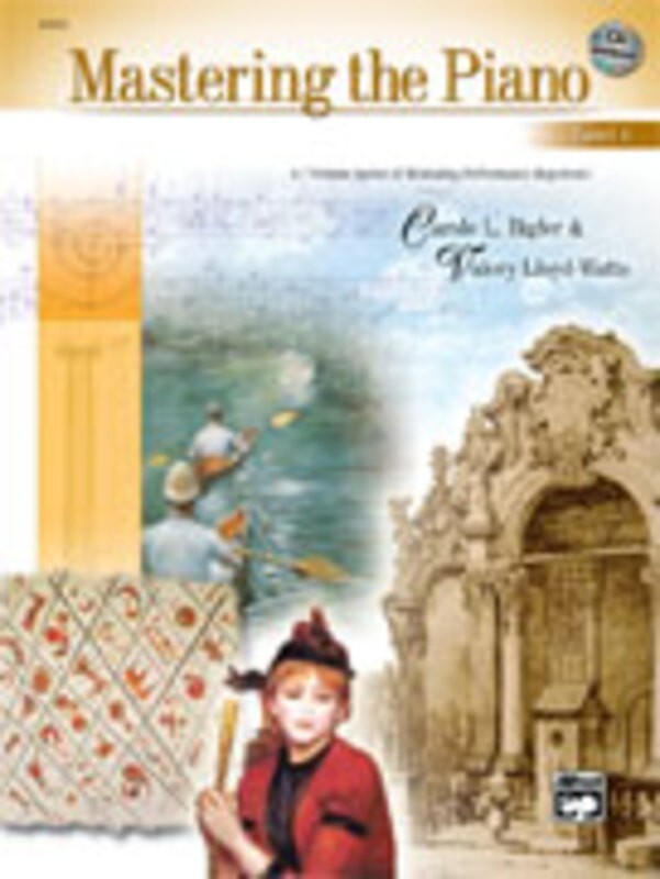 MASTERING THE PIANO LEV 4 BK/CD