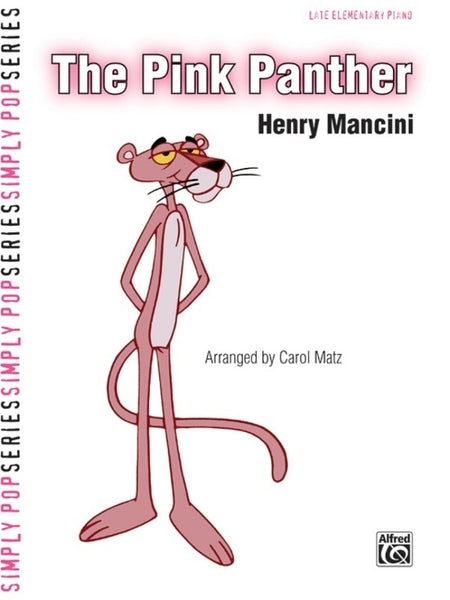 THE PINK PANTHER LATE ELEMENTARY PIANO S/S ARR MATZ
