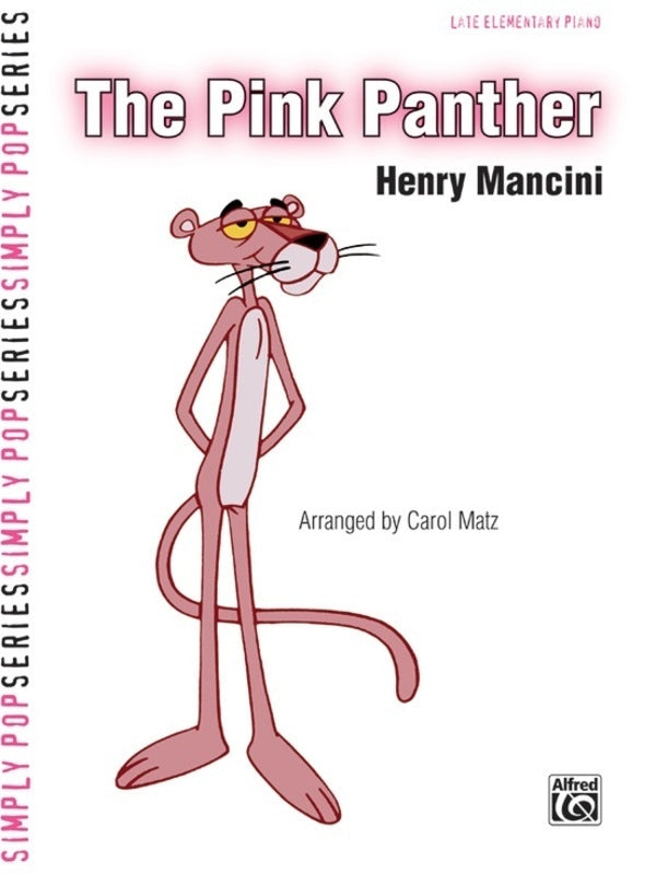 THE PINK PANTHER LATE ELEMENTARY PIANO S/S ARR MATZ