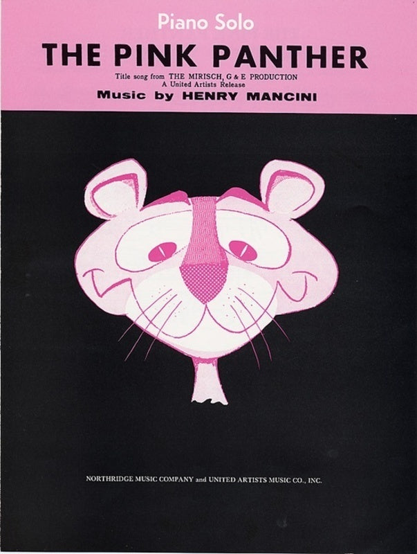 THE PINK PANTHER PIANO SOLO S/S