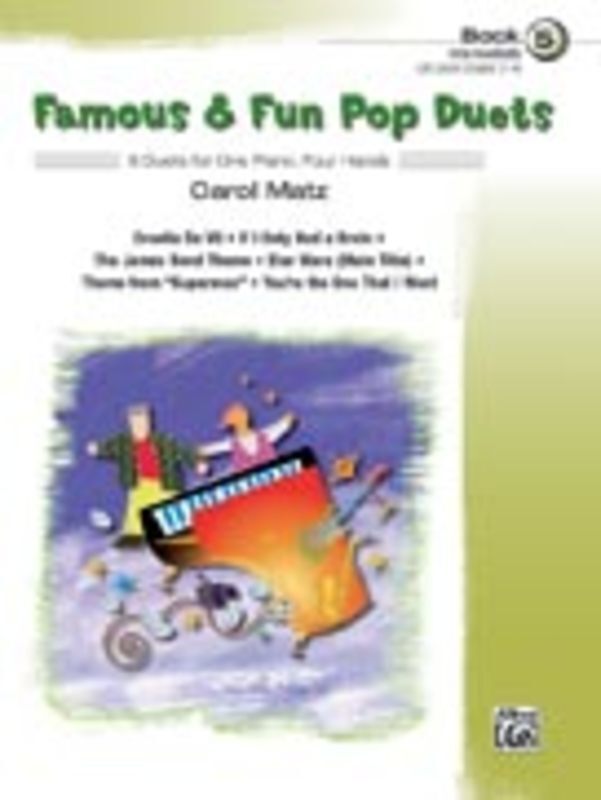 FAMOUS AND FUN POP DUETS BK 5 INTERMEDIATE