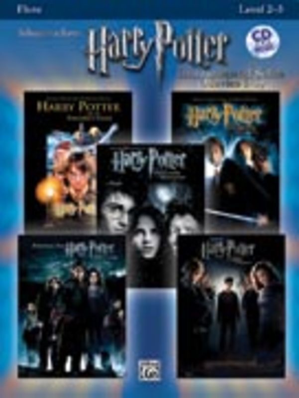 HARRY POTTER INSTR SOLOS MOVIES 1-5 FLUTE BK/OLA