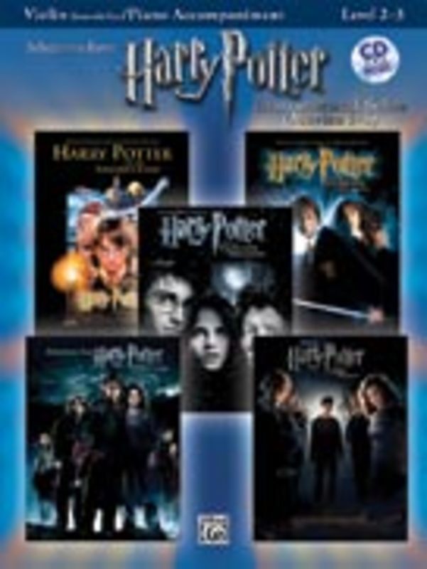 HARRY POTTER INSTR SOLOS MOVIES 1-5 VIOLIN BK/OLA