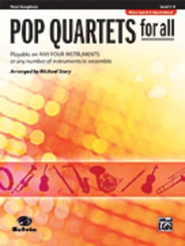 POP QUARTETS FOR ALL (REVISED) TENOR SAX
