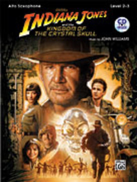 INDIANA JONES KINGDOM CRYSTAL SKULL ALTO SAX BK/CD