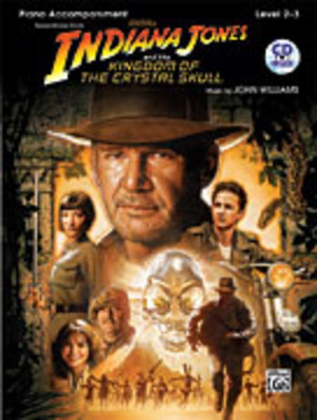 INDIANA JONES KINGDOM CRYSTAL SKULL PIANO ACC BK/CD
