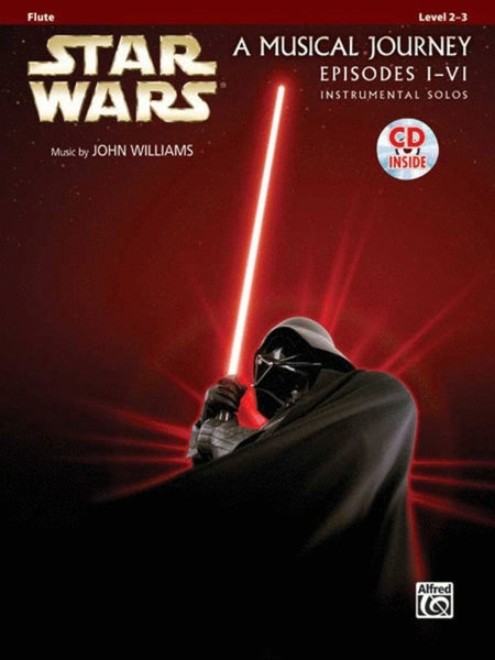 STAR WARS EPISODES 1-6 FLUTE BK/CD