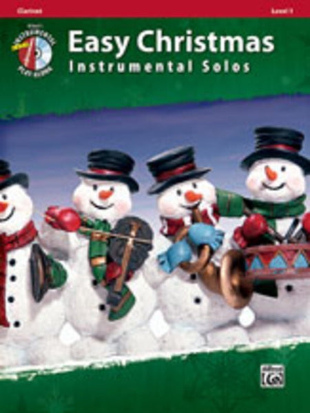 EASY CHRISTMAS INSTR SOLOS CLARINET BK/CD