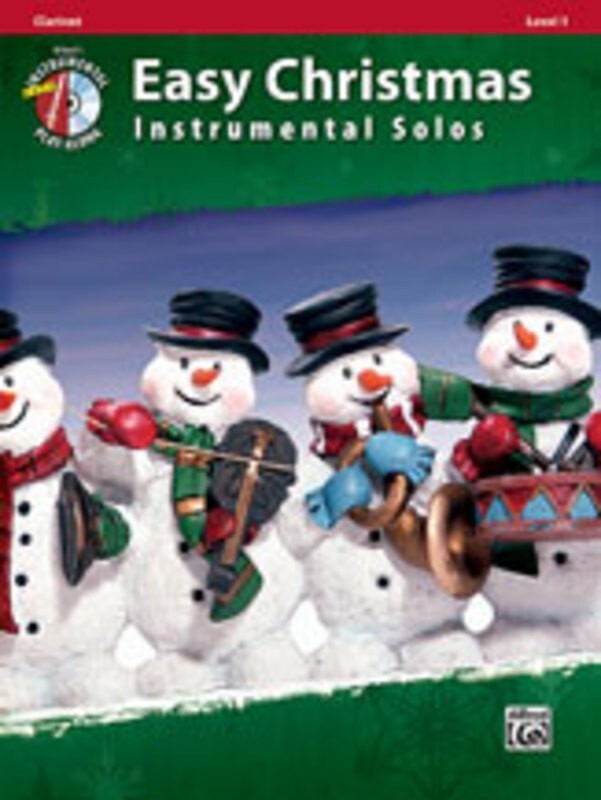 EASY CHRISTMAS INSTR SOLOS CLARINET BK/CD