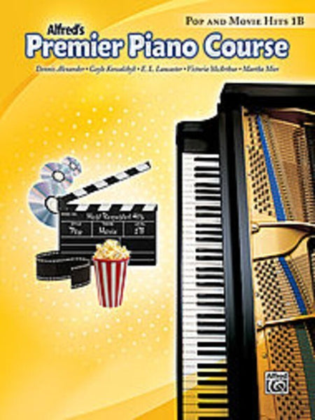 PREMIER PIANO COURSE POP AND MOVIE HITS 1B