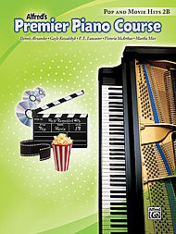 PREMIER PIANO COURSE POP AND MOVIE HITS 2B