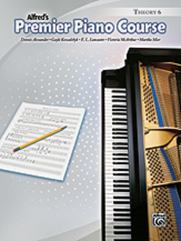PREMIER PIANO COURSE THEORY 6