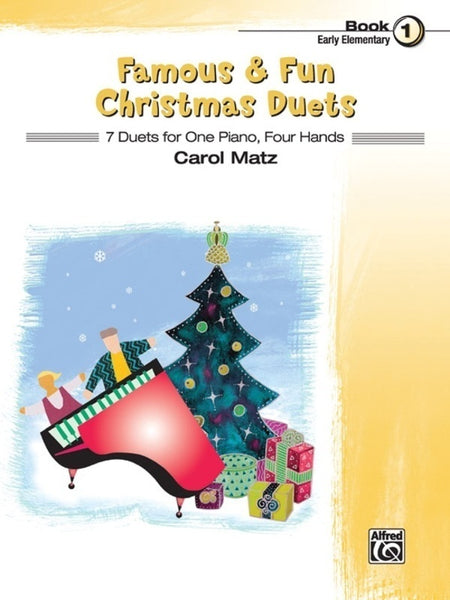 FAMOUS & FUN CHRISTMAS DUETS BK 1