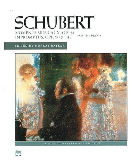 SCHUBERT - MOMENTS MUSICAUX/IMPROMPTUS FOR PIANO