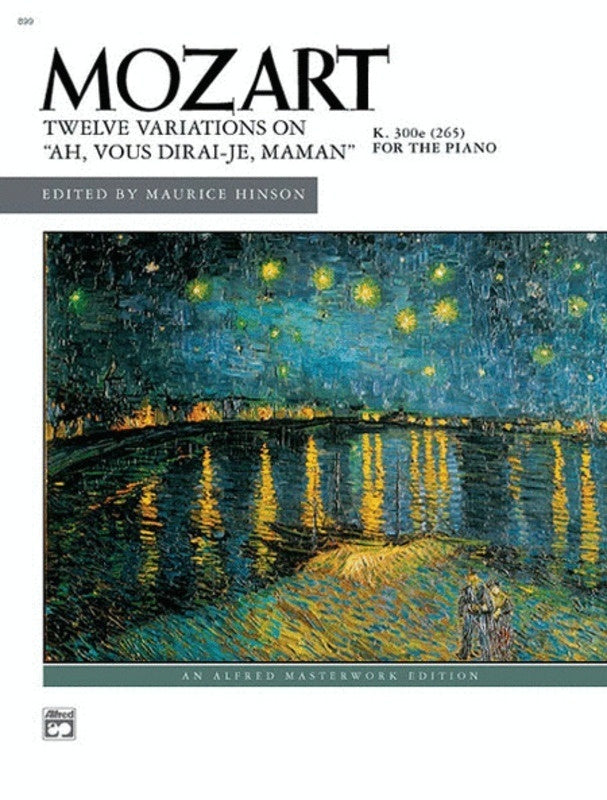 MOZART - 12 VARIATIONS AH VOUS DIRAI JE MAMAN K 265