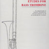 PEDERSON - ELEMENTARY ETUDES FOR BASS TROMBONE