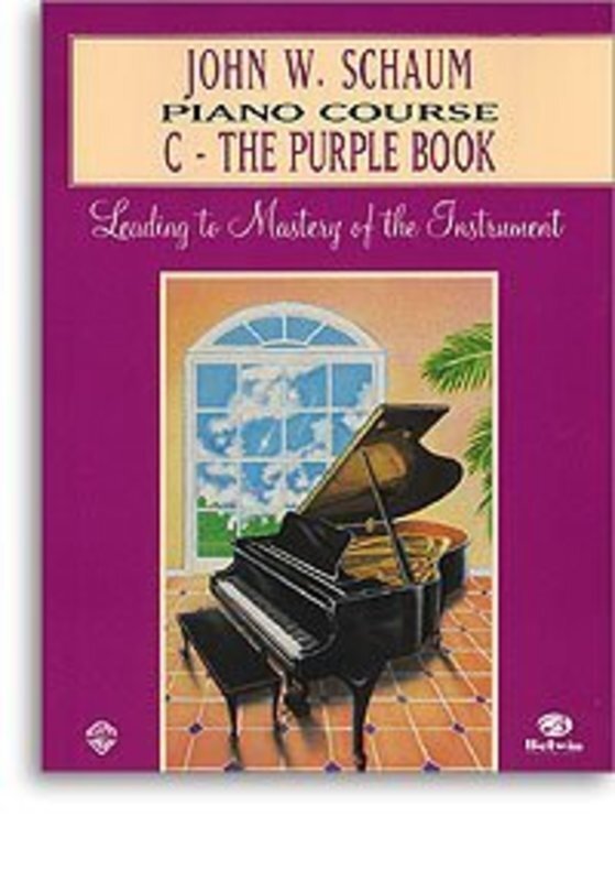 JOHN W SCHAUM PIANO COURSE C PURPLE BOOK