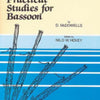 FIRST BOOK OF PRACTICAL STUDIES FOR BASSOON BK 1