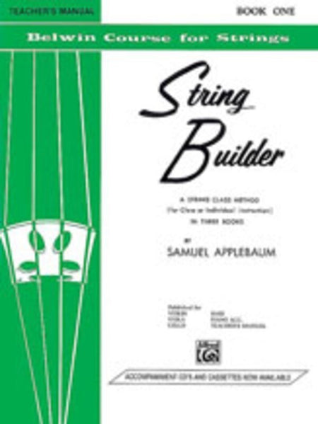 STRING BUILDER BK 1 CELLO