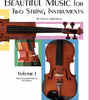 BEAUTIFUL MUSIC 2 STRING INSTRUMENTS VOL 1 PIANO ACC