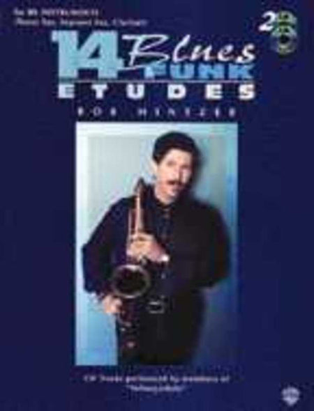 MINTZER - 14 BLUES & FUNK ETUDES B FLAT INSTRUMENTS BK/2CDS