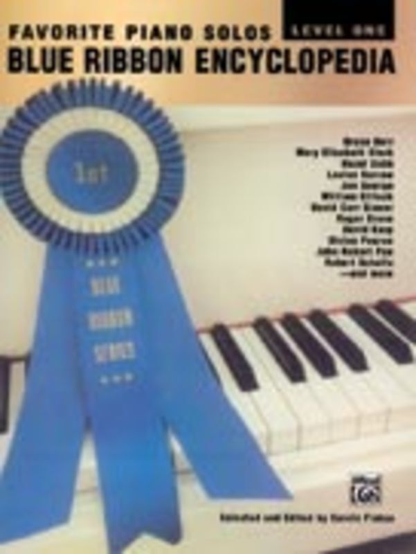 BLUE RIBBON ENCYCLOPEDIA FAVORITE PIANO SOLOS LEV 4