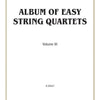 ALBUM OF EASY STRING QUARTETS VOL 3