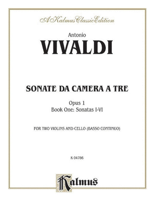 VIVALDI - SONATA DA CAMERA A TRE OP 1 BK 1 2 VIOLINS/CELLO