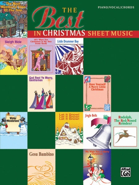 BEST IN CHRISTMAS SHEET MUSIC PVG