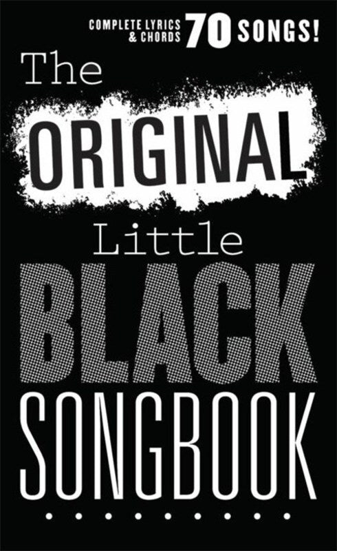 LITTLE BLACK BOOK ORIGINAL LITTLE BLACK SONGBOOK