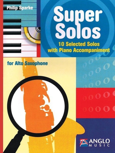 SUPER SOLOS FOR ALTO SAXOPHONE BK/CD
