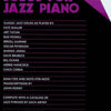 SOLOS FOR JAZZ PIANO