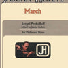 MARCH FROM LOVE THREE ORANGES VIOLIN/PIANO ARR HEIFETZ