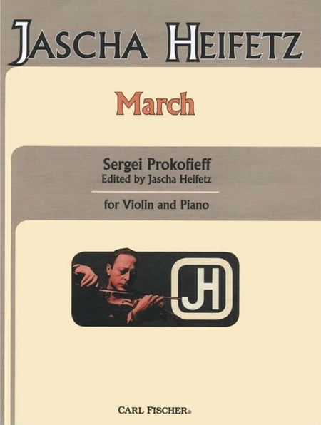 MARCH FROM LOVE THREE ORANGES VIOLIN/PIANO ARR HEIFETZ