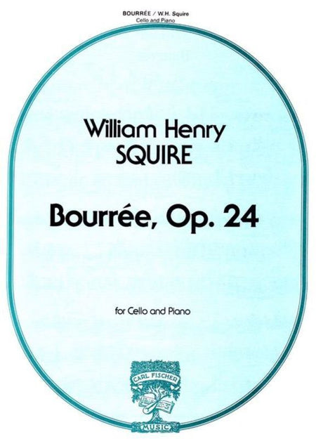 SQUIRE - BOURREE OP 24 CELLO/PIANO