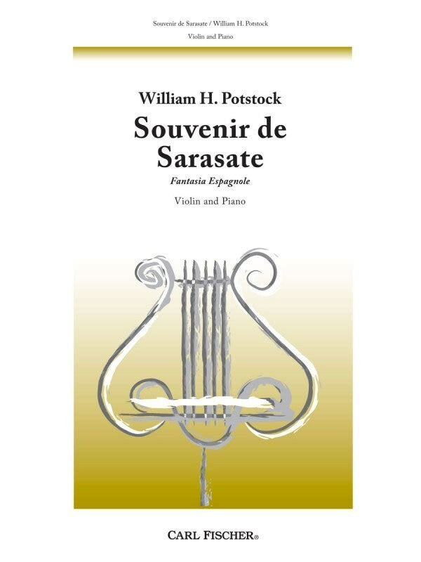 POTSTOCK - SOUVENIR DE SARASATE VIOLIN/PIANO