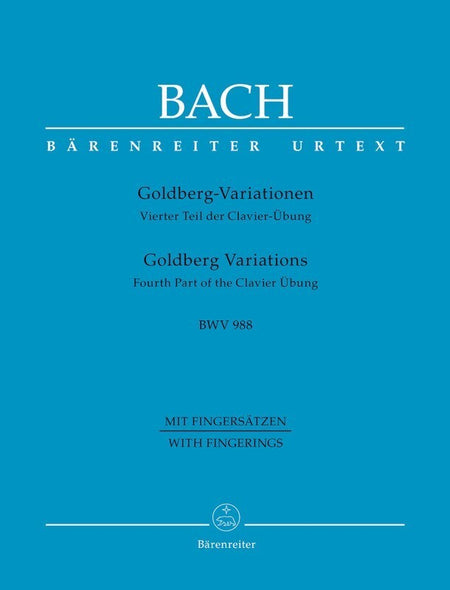 BACH - GOLDBERG VARIATIONS BWV 988