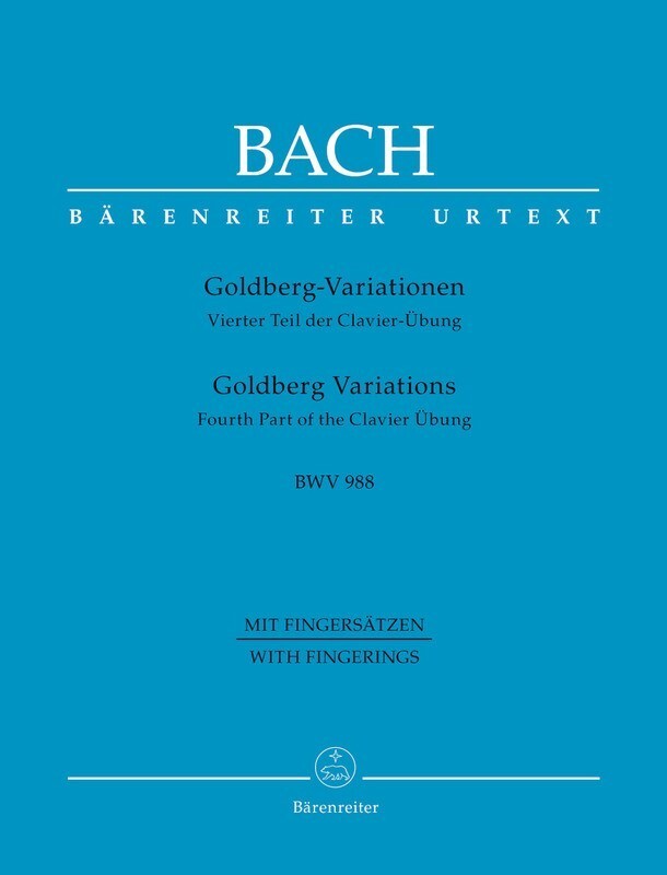 BACH - GOLDBERG VARIATIONS BWV 988