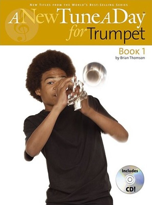 A NEW TUNE A DAY TRUMPET BK 1 BK/OLA